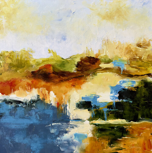 Hue and Me by Lois Donaghey, Painting for Sale on Select