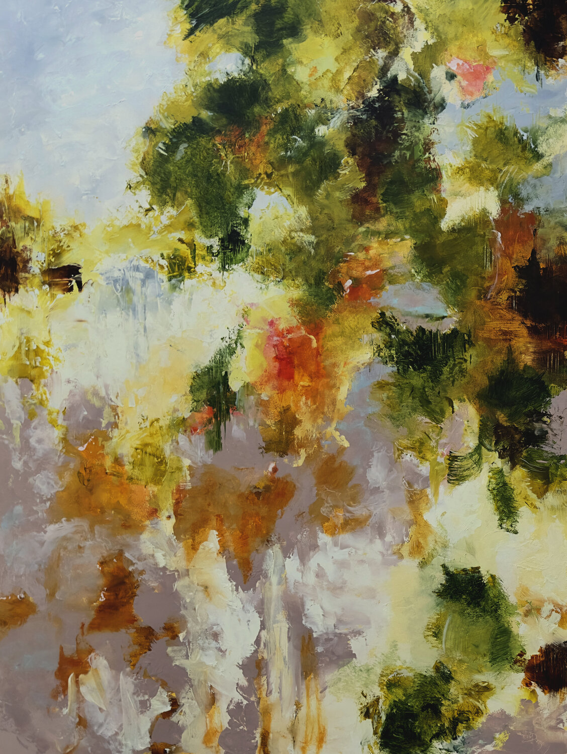 Spring (left) Lois Donaghey Original painting for sale