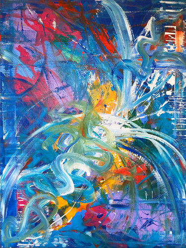 Expo by Zaira Dzhaubaeva Rivera, Painting for Sale on Select