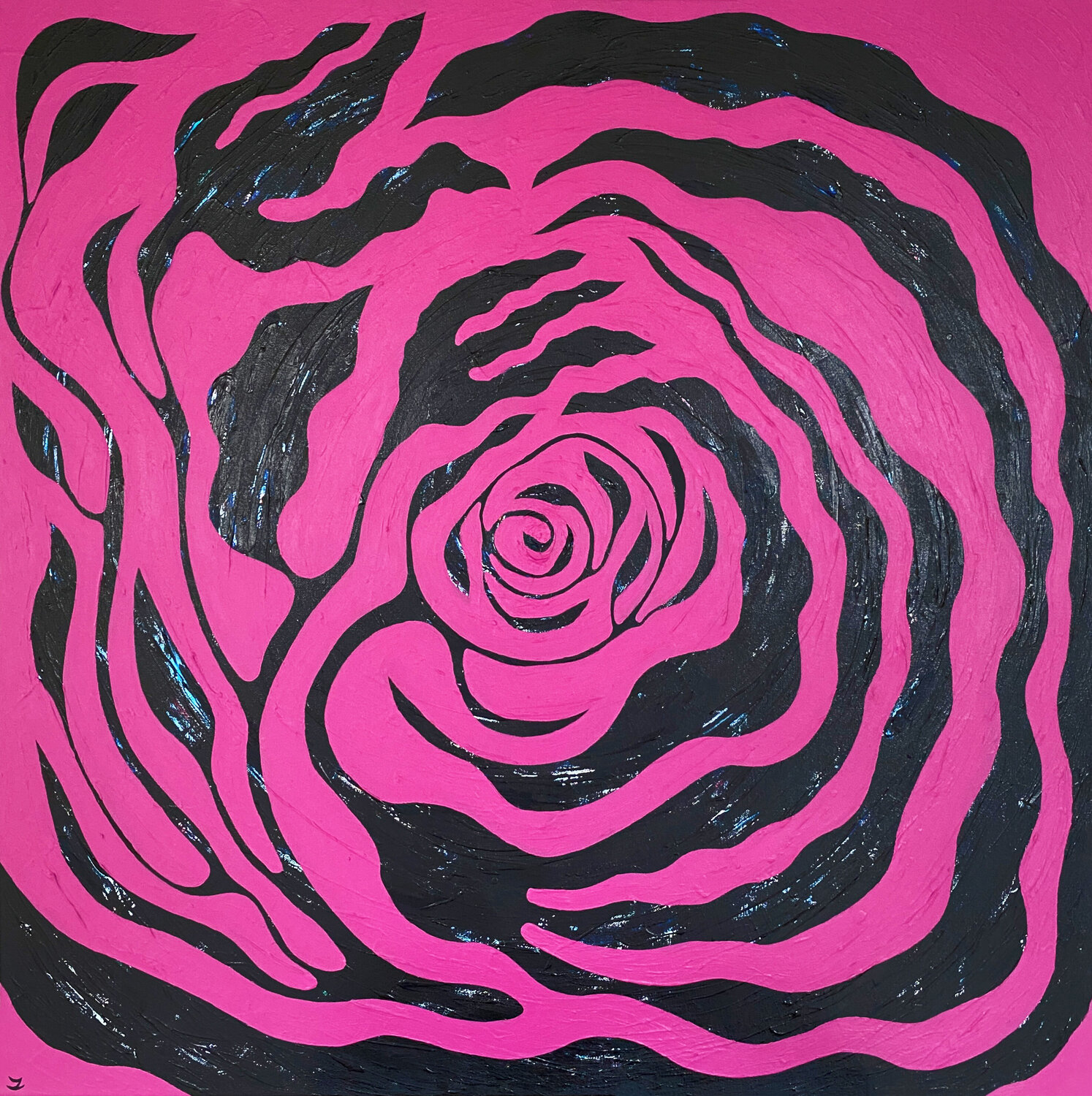 Love Whirlpool Zaira Dzhaubaeva Rivera Original painting for sale
