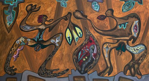 Here and Beyond by Tadas Gutauskas, Painting for Sale on Select