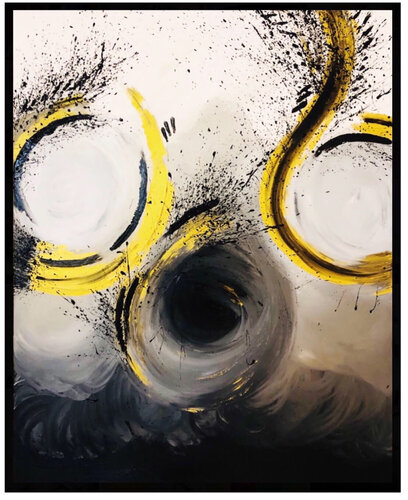 Yellow Vortex by Kinjal Trivedi, Painting for Sale on Select