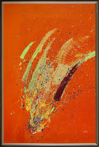 April by Kinjal Trivedi, Painting for Sale on Select