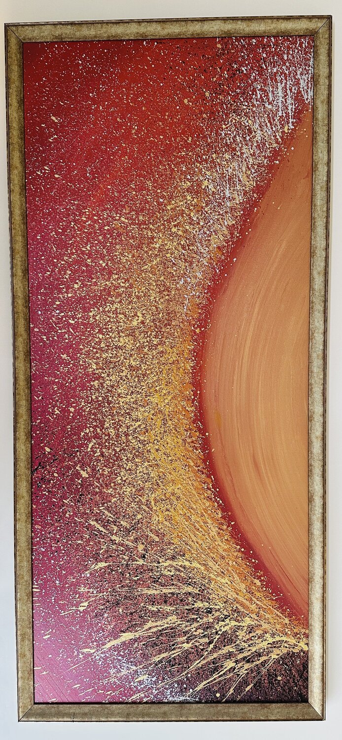 Corona Kinjal Trivedi Original painting for sale