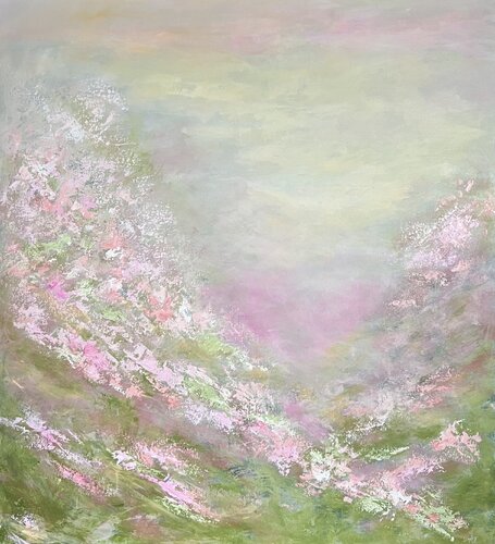 Spring feeling by Aneta Tamuliene, Painting for Sale on Select
