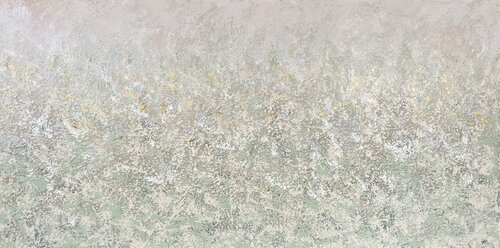 The Power of Softness | Original Abstract Painting | 80x160 cm by Aneta Tamuliene, Painting for Sale on Select