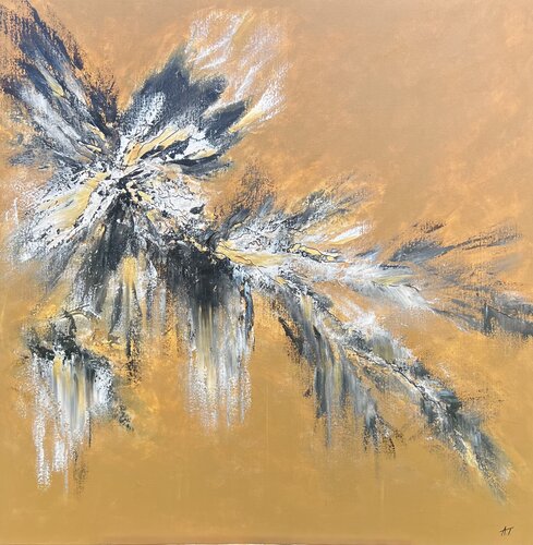 Autumn Bloom by Aneta Tamuliene, Painting for Sale on Select