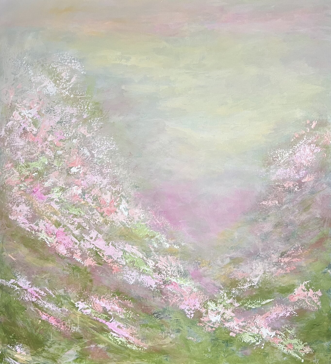 Spring feeling Aneta Tamuliene Original painting for sale