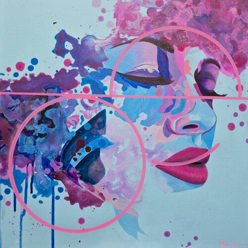 Fragments of Light by Olya Enina, Painting for Sale on Select