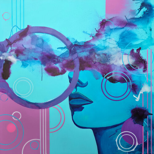 Can You Hear the Silence? by Olya Enina, Painting for Sale on Select