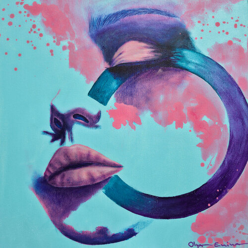 The Space She Left by Olya Enina, Painting for Sale on Select