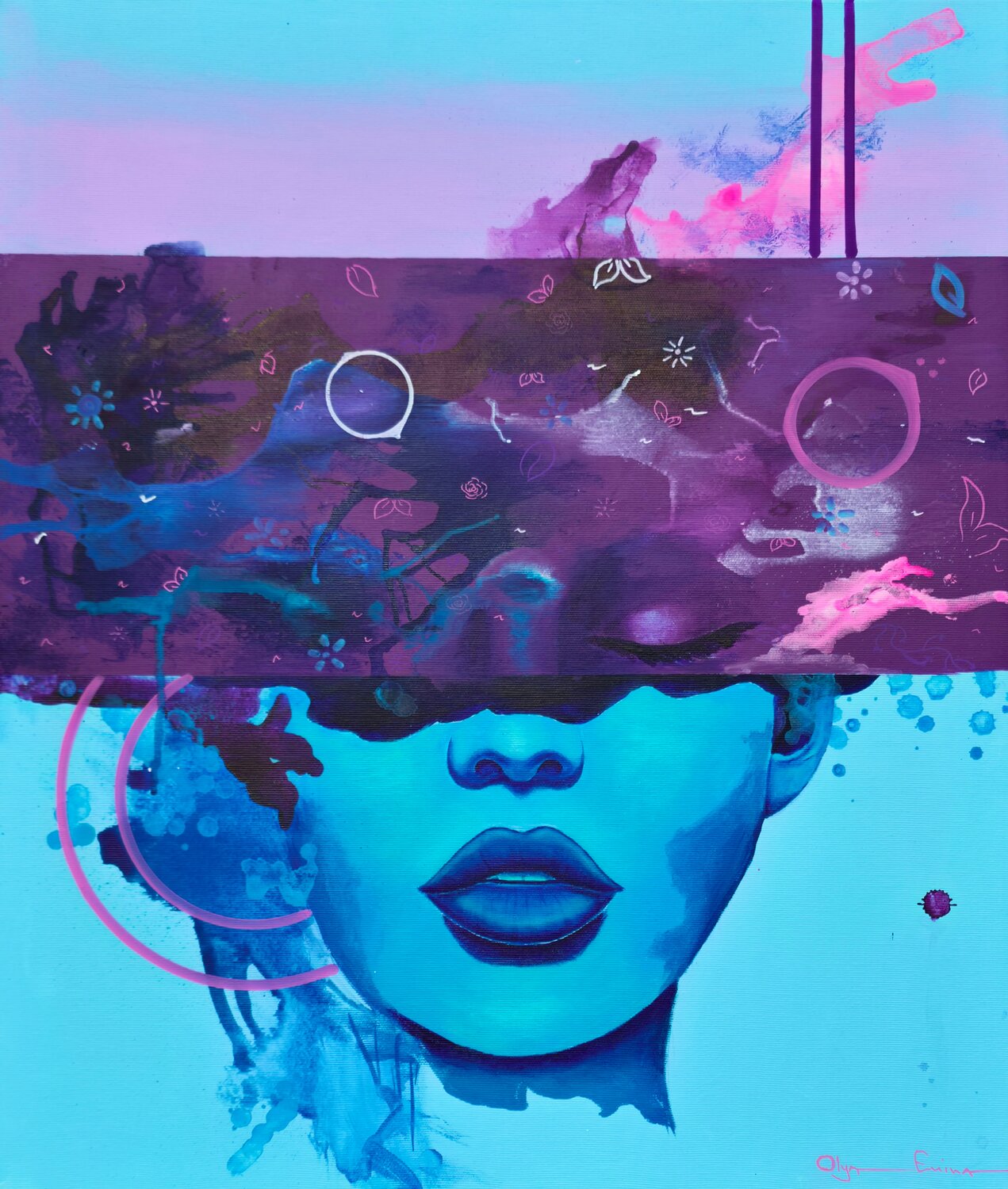 Dreamer Olya Enina Original painting for sale