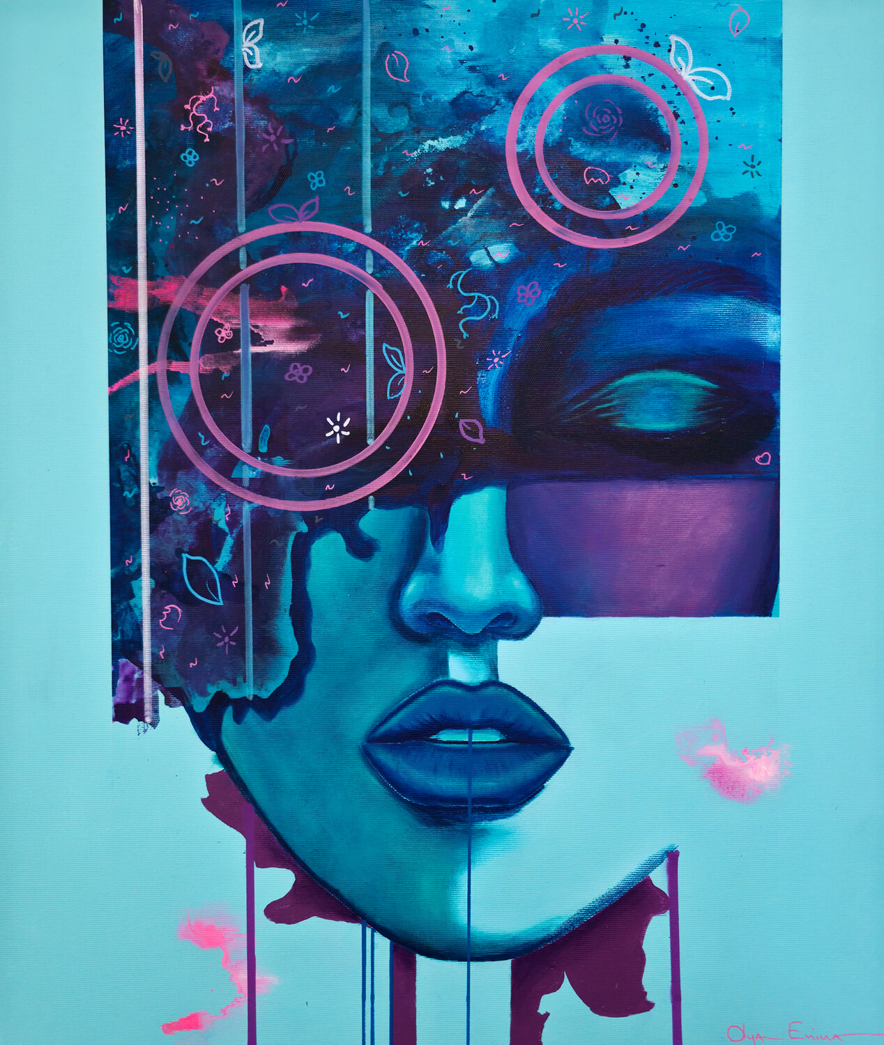 Stillness in Motion Olya Enina Original painting for sale