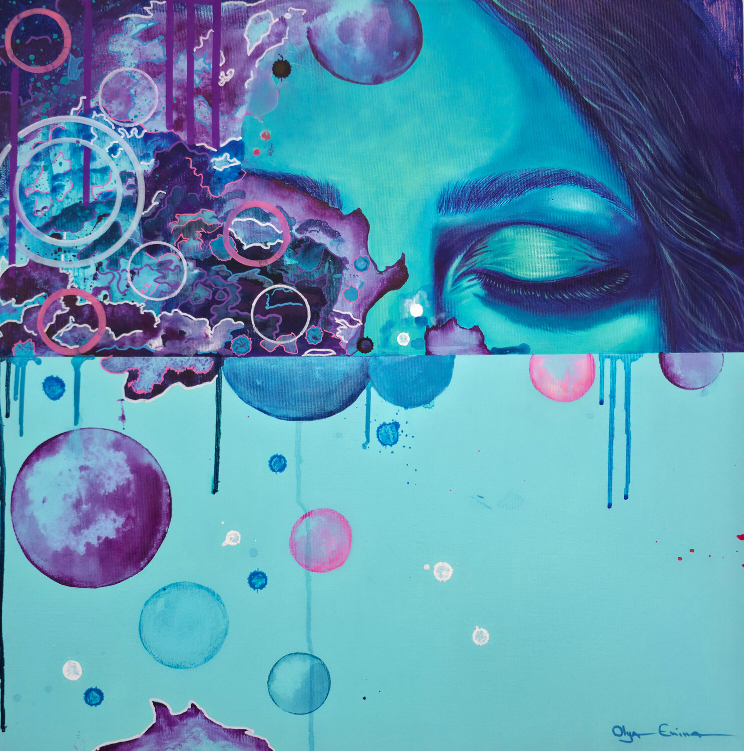 Refuse to Sink Olya Enina Original painting for sale