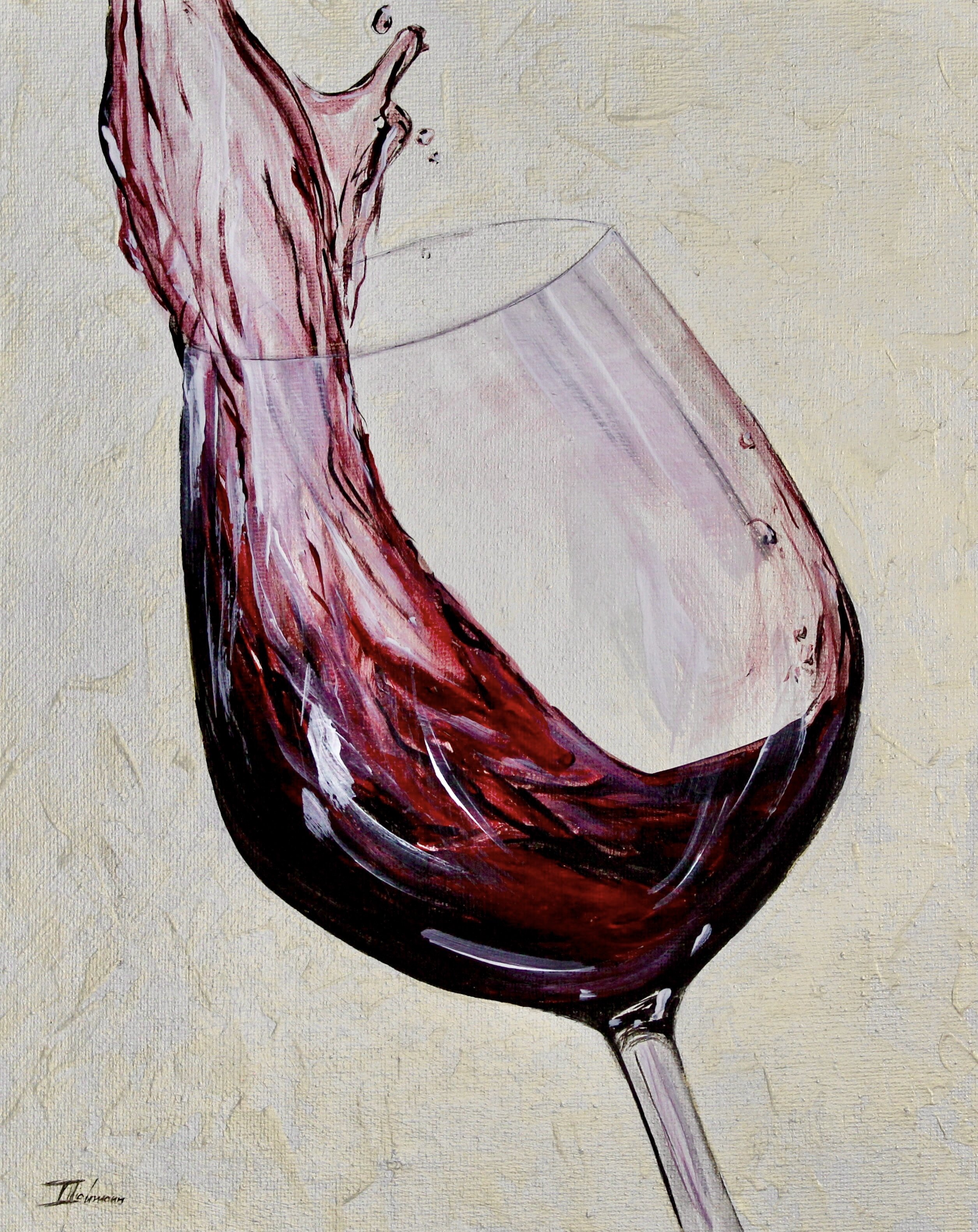 Topic Wineglass paintings