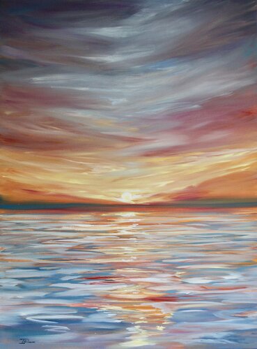 Bohemian Ocean by Liza Illichmann, Painting for Sale on Select