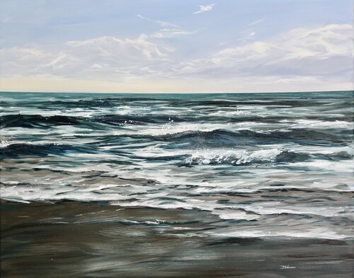 Divine Blues by Liza Illichmann, Painting for Sale on Select