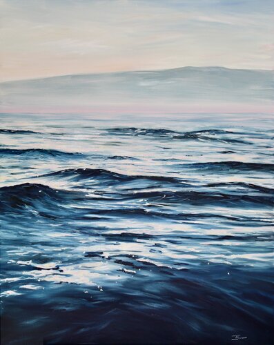 Waves by Liza Illichmann, Painting for Sale on Select