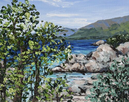 The Quiet Bay by Liza Illichmann, Painting for Sale on Select