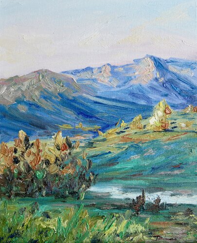 Evening Glow by Liza Illichmann, Painting for Sale on Select