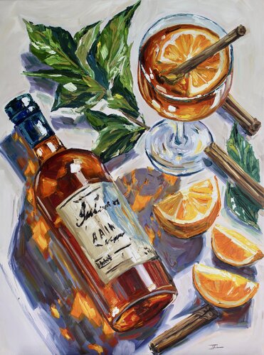 Spiced Orange by Liza Illichmann, Painting for Sale on Select