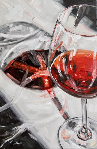 Pinot Noir by Liza Illichmann, Painting for Sale on Select
