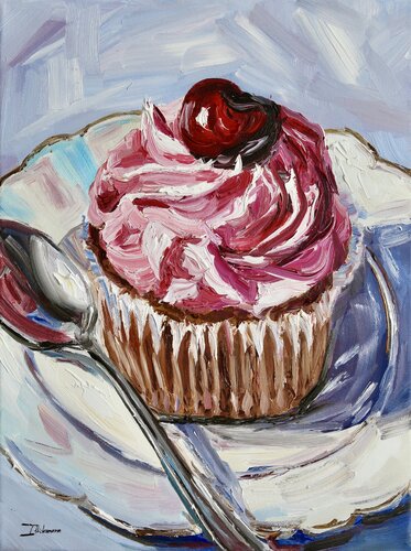 The Cherry on Top by Liza Illichmann, Painting for Sale on Select