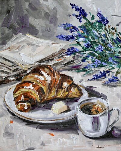 A Morning in Provence by Liza Illichmann, Painting for Sale on Select
