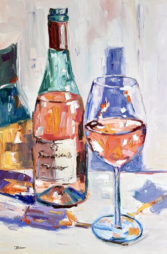 Rosé by Liza Illichmann, Painting for Sale on Select