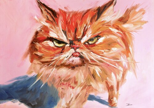 Attitude by Liza Illichmann, Painting for Sale on Select