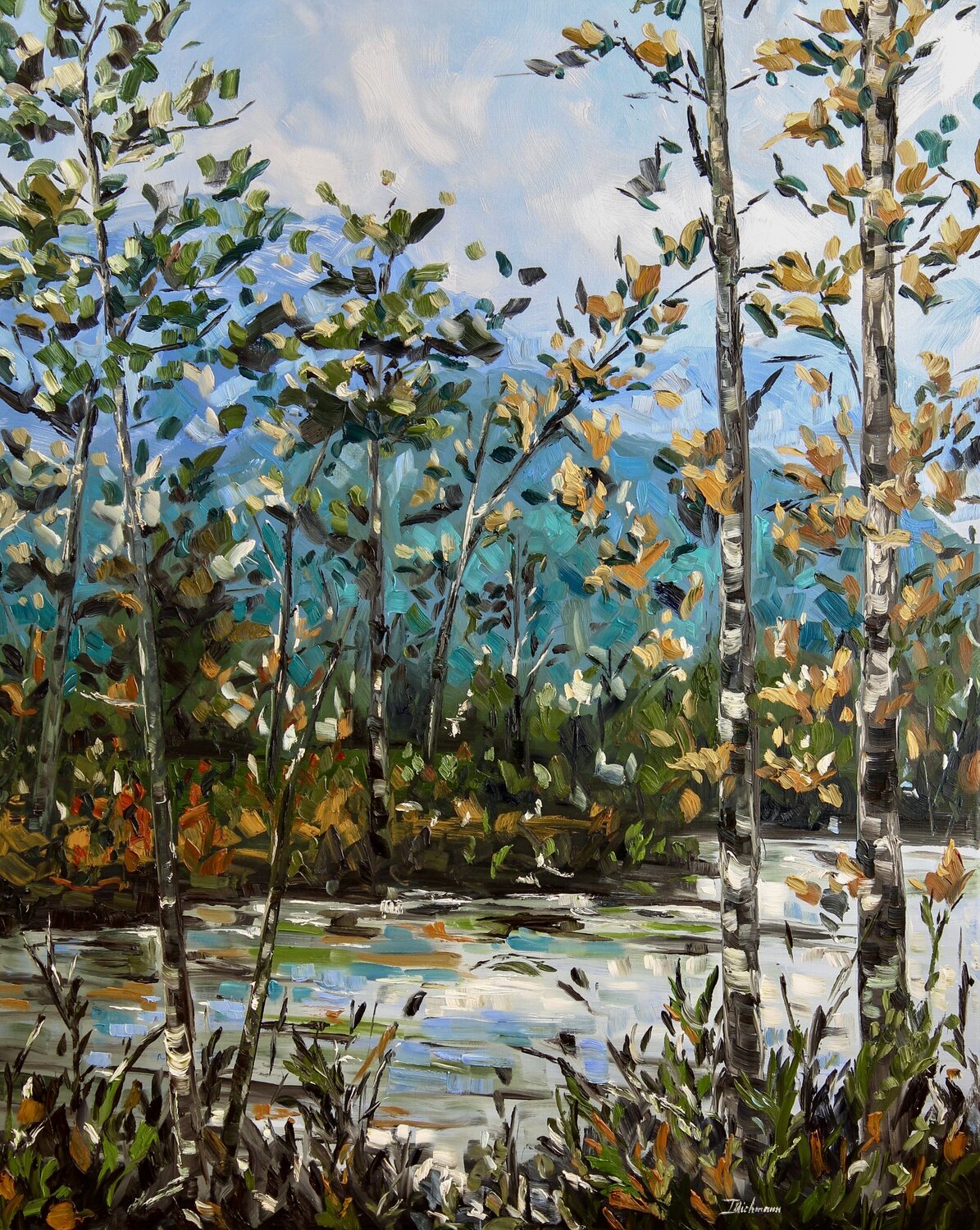 Discovery Liza Illichmann Original painting for sale