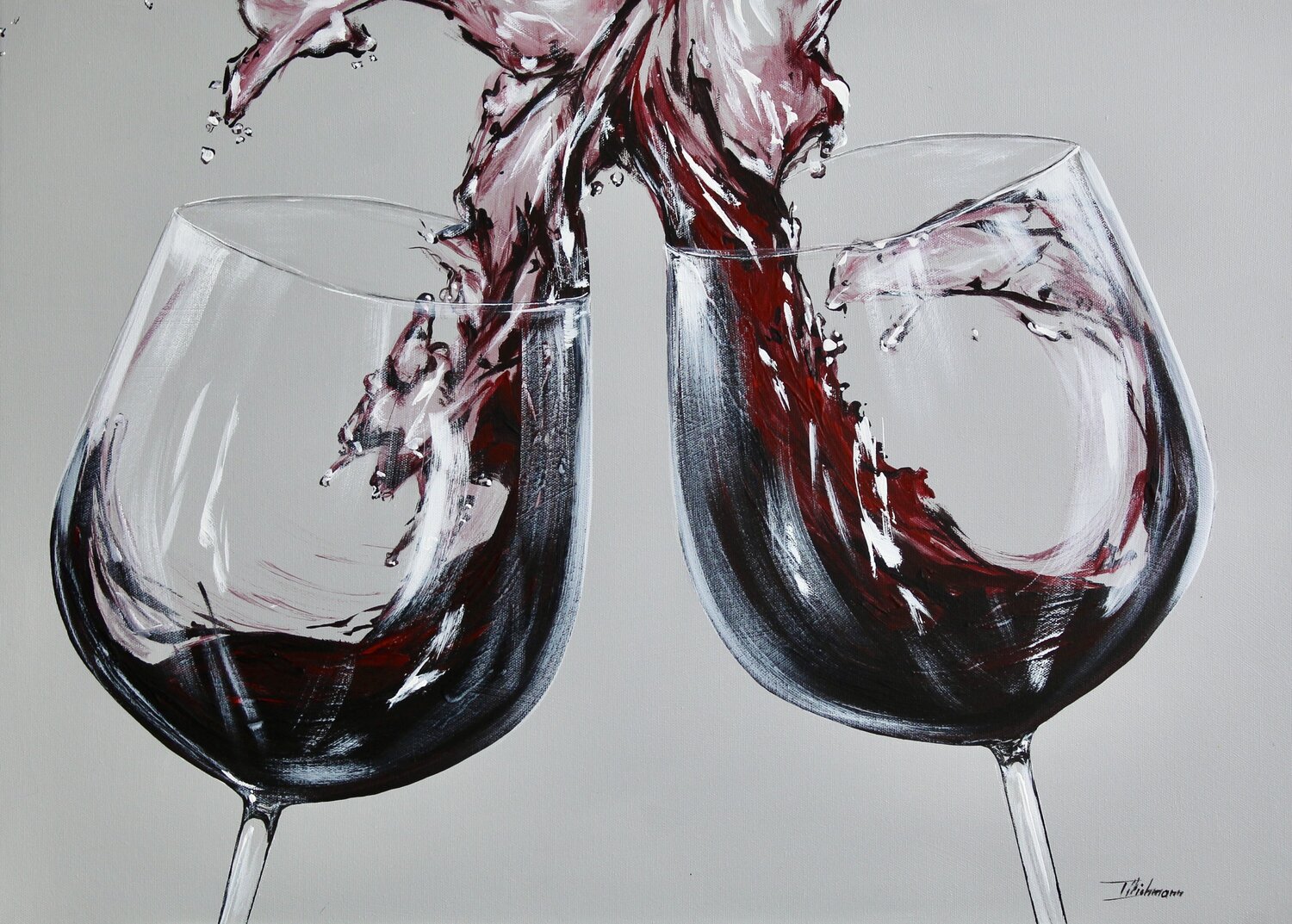 Rouge Liza Illichmann Original painting for sale