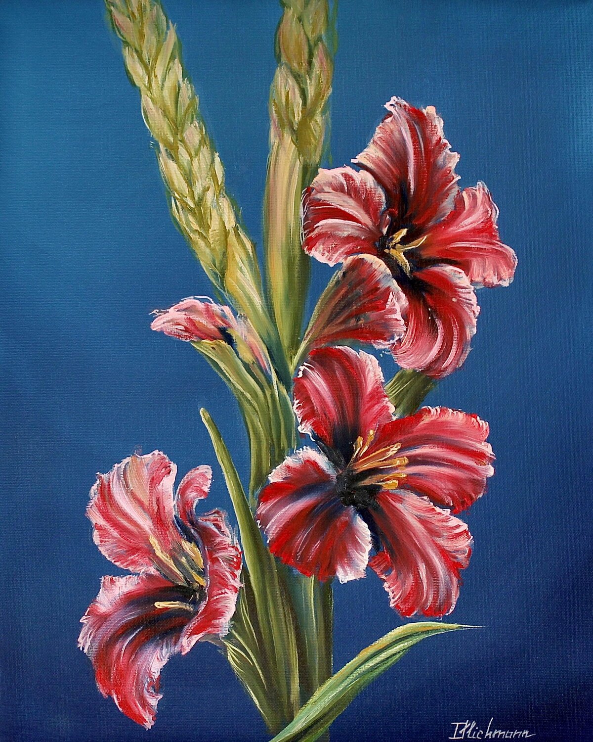 Lady Leigh Liza Illichmann Original painting for sale