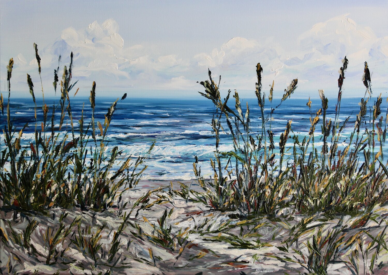 Shoreline Liza Illichmann Original painting for sale