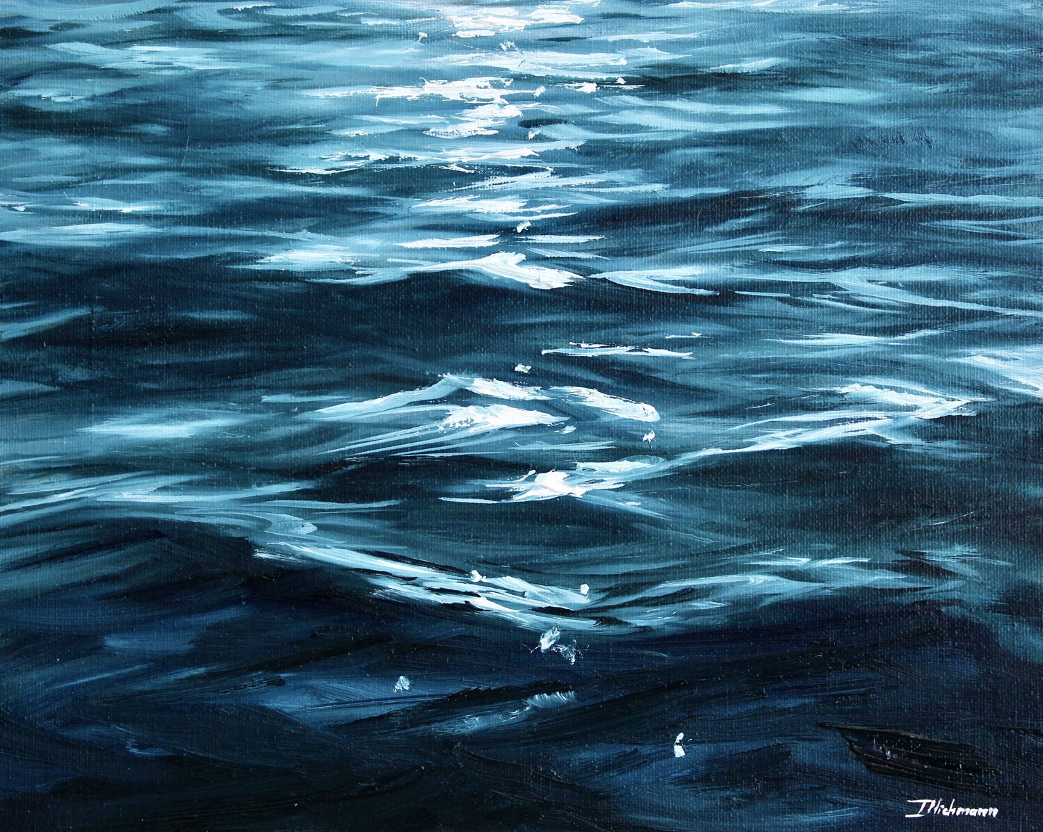 Silent Water Liza Illichmann Original painting for sale