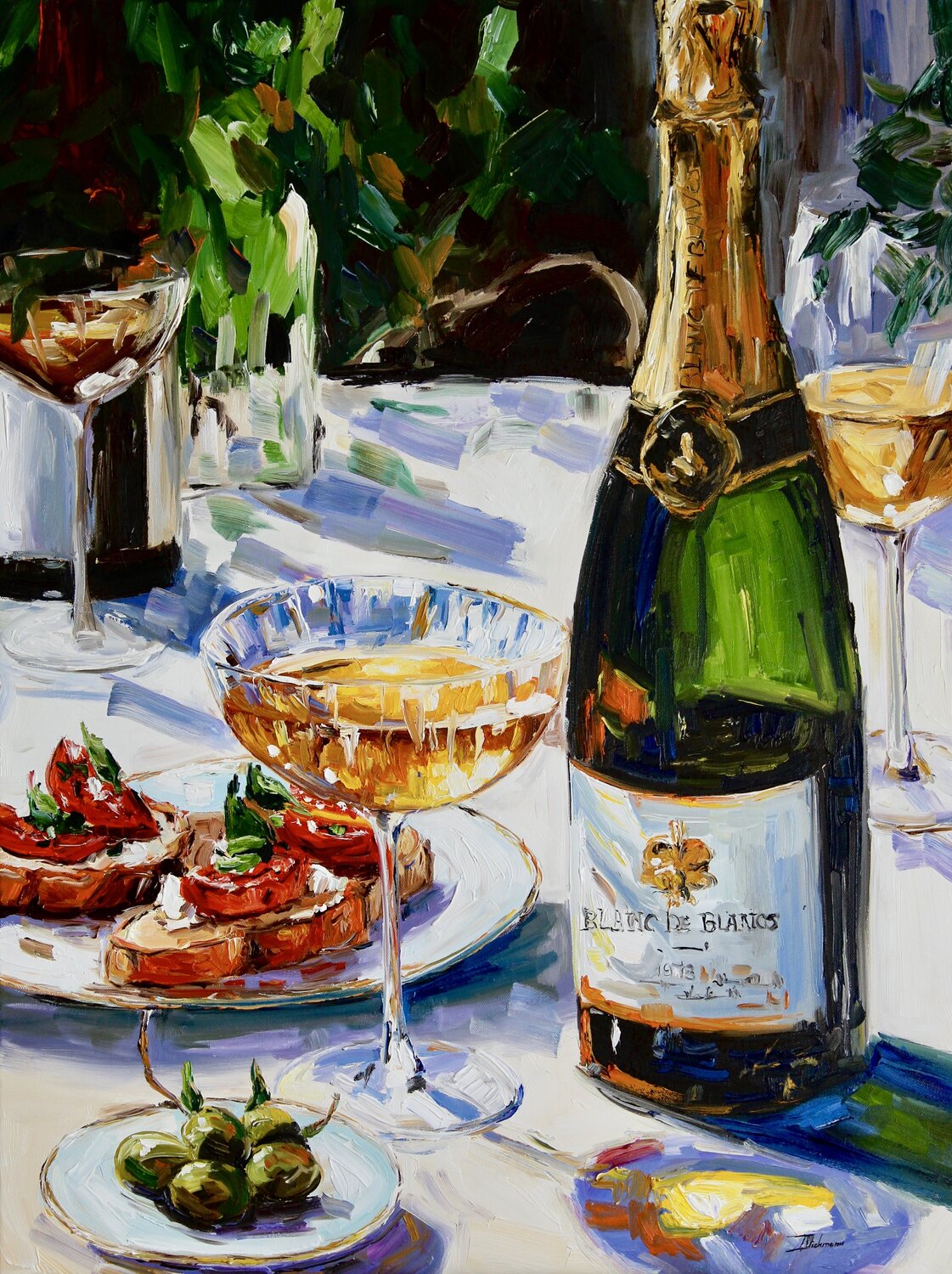 La Dolce Vita Liza Illichmann Original painting for sale