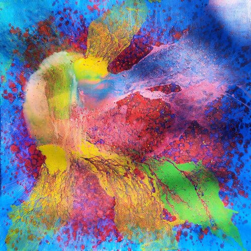 Shakti Dancing with Light by Sally Churcher, Painting for Sale on Select