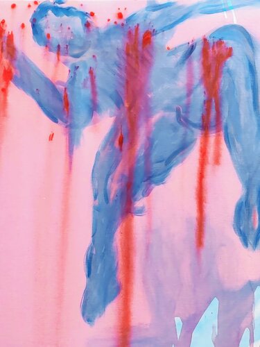 Woman Dancing by Sally Churcher, Painting for Sale on Select