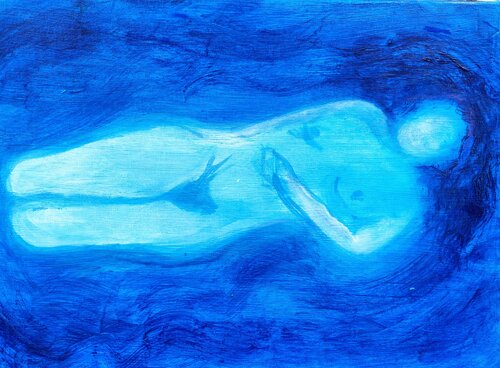 Woman Dreaming by Sally Churcher, Painting for Sale on Select