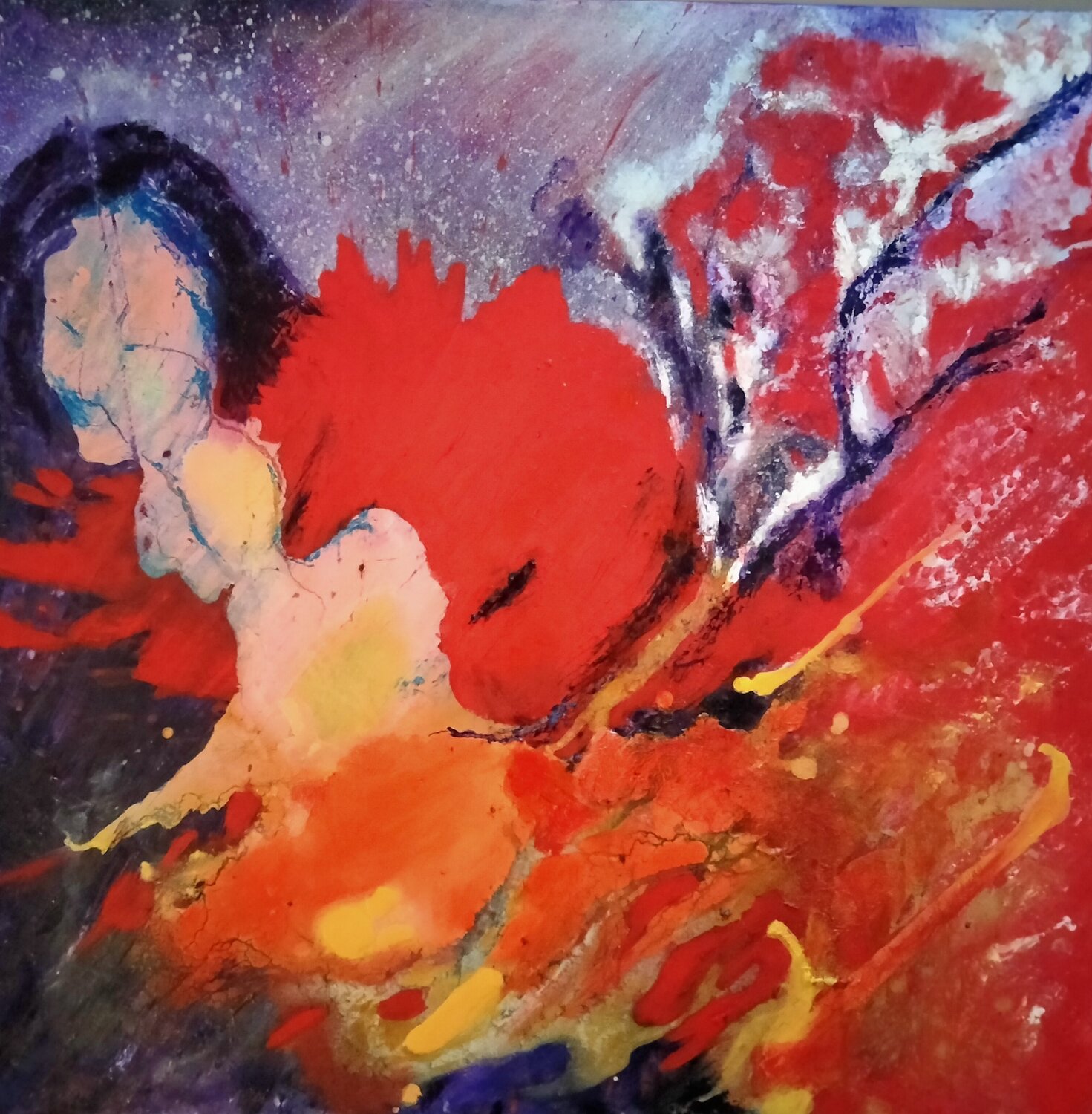 The Godess of War Sally Churcher Original painting for sale