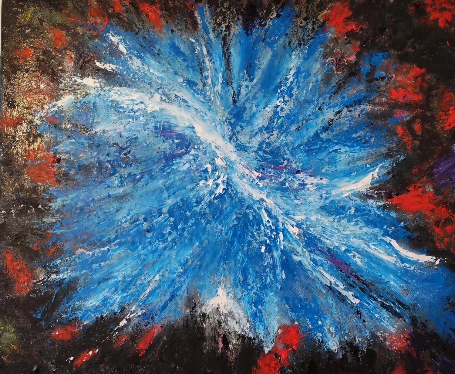 Enlighten Sally Churcher Original painting for sale