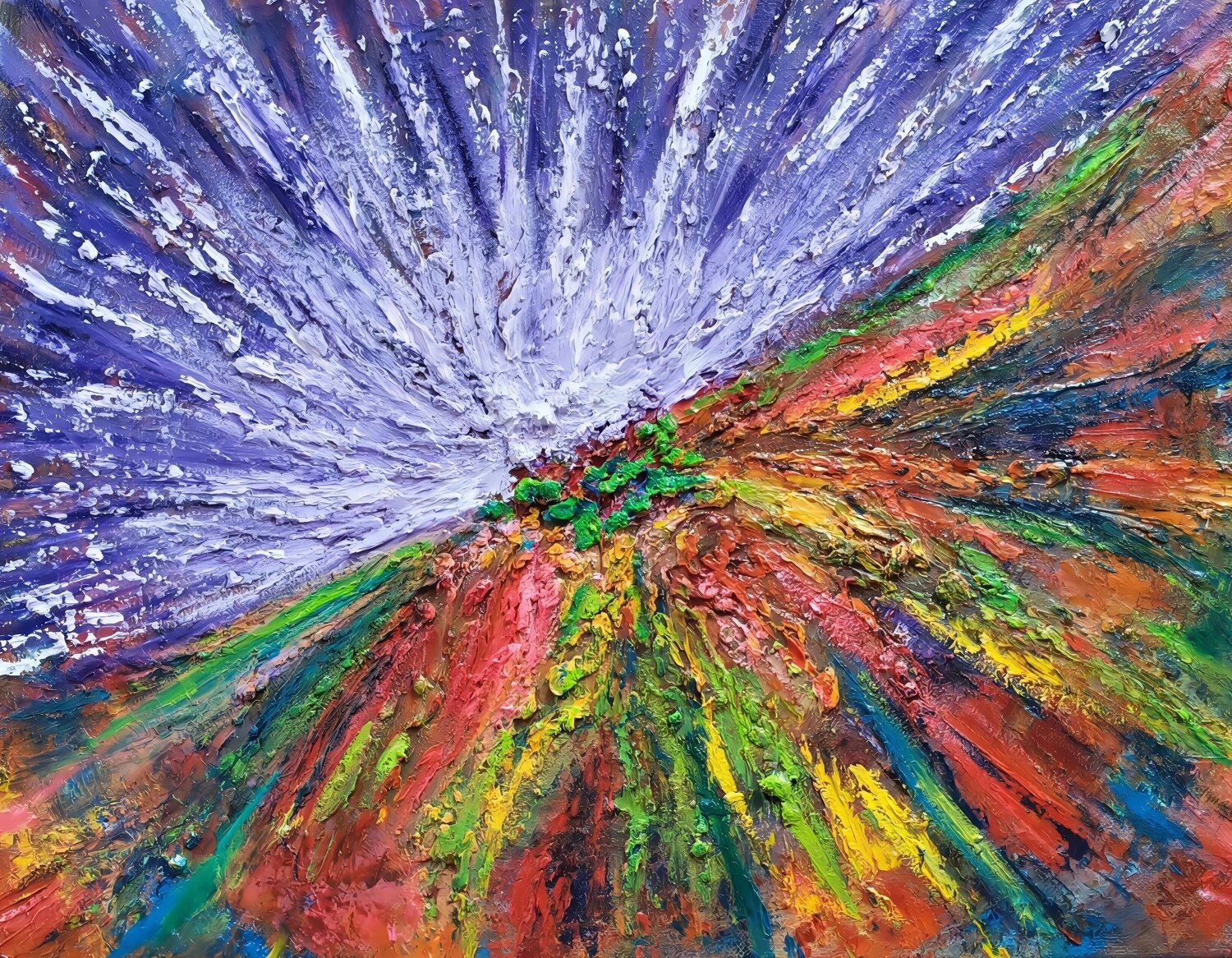 Crossing over Sally Churcher Original painting for sale