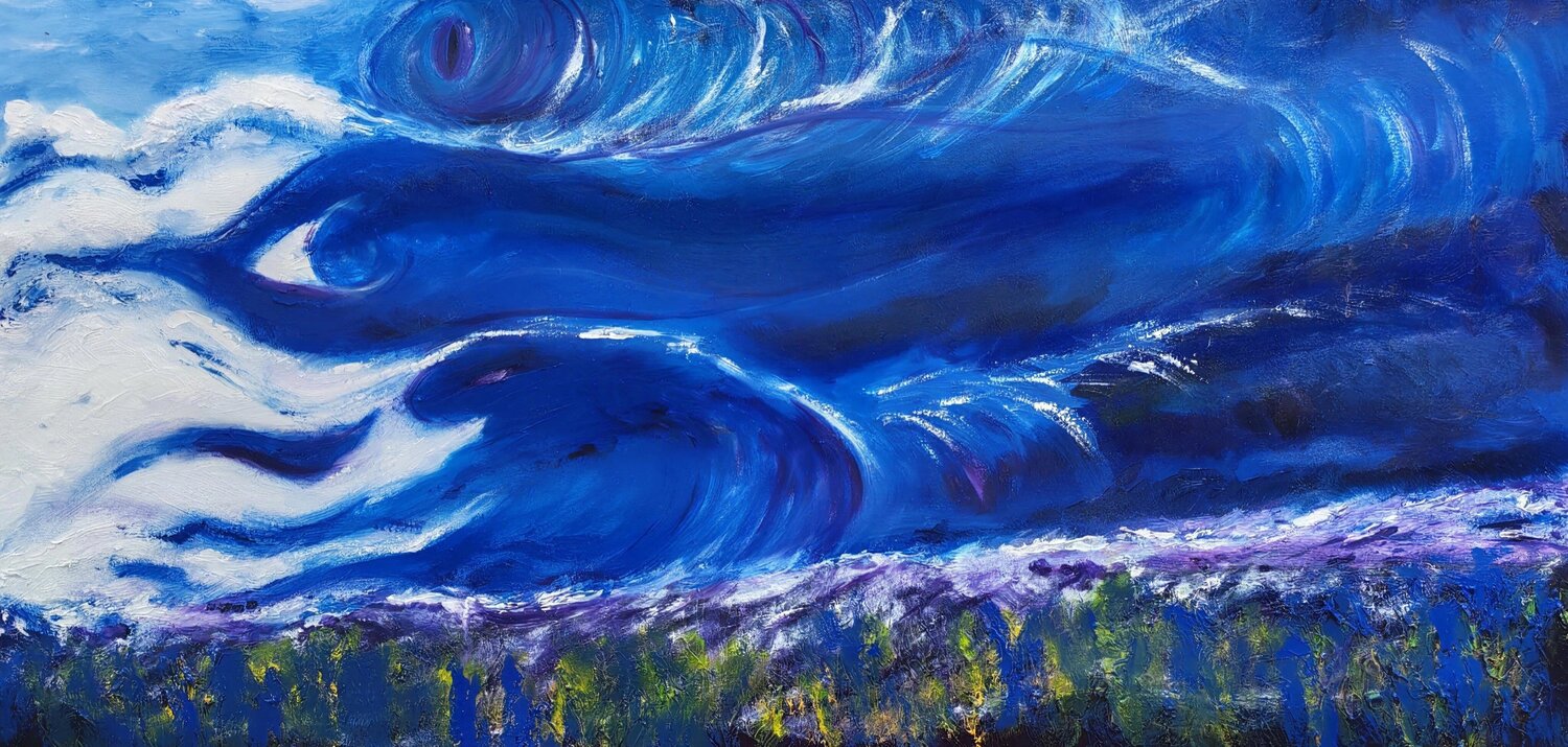 Earth Tribe Sally Churcher Original painting for sale
