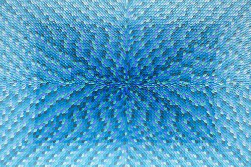 Blue lagoon by Guzaliya Xavier, Painting for Sale on Select
