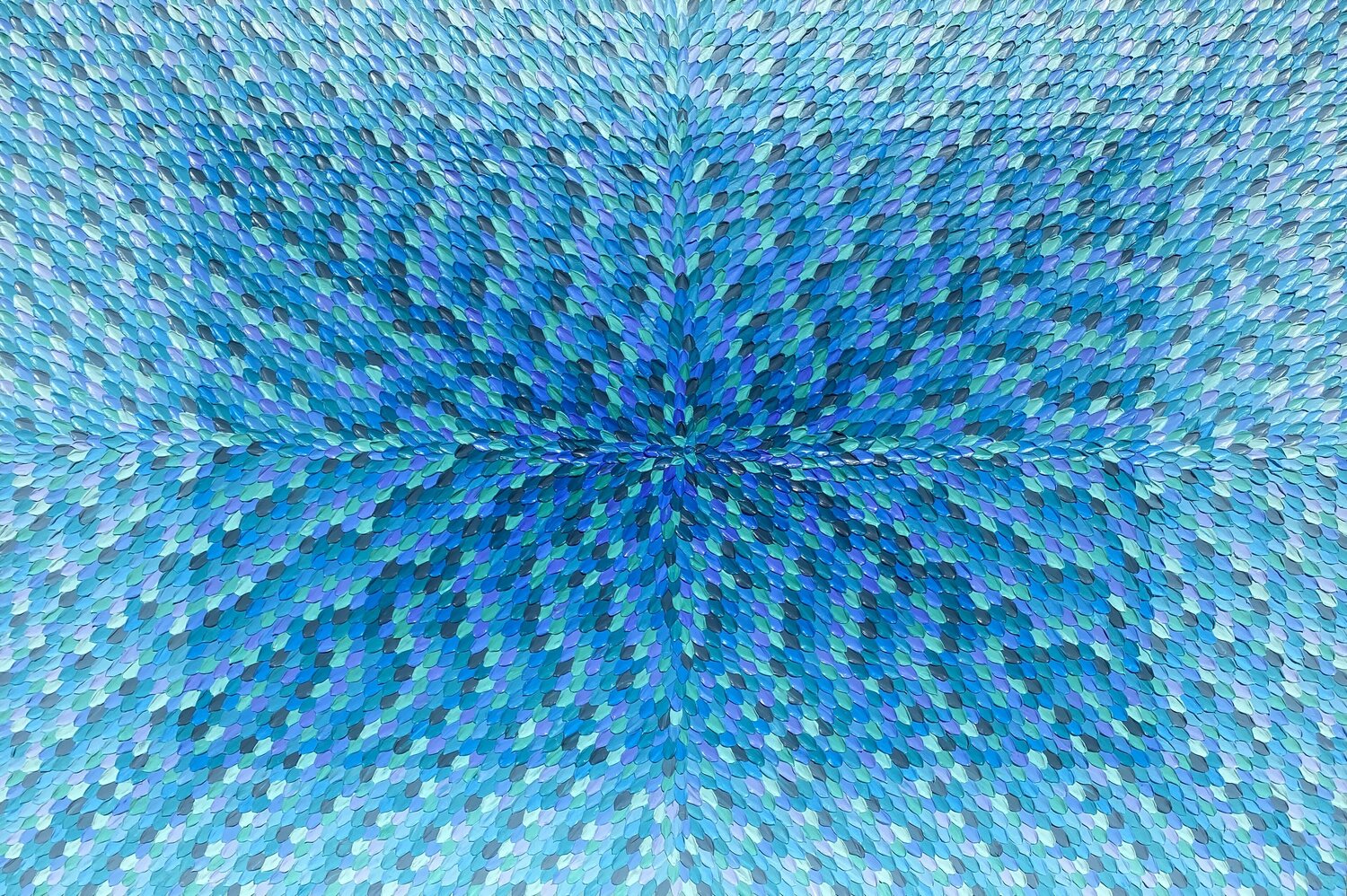 Blue lagoon Guzaliya Xavier Original painting for sale
