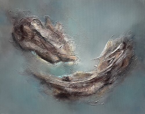 Embrace by Mona Barbu, Painting for Sale on Select
