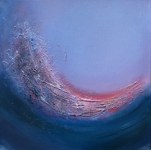 Where day fades into dream by Mona Barbu, Painting for Sale on Select