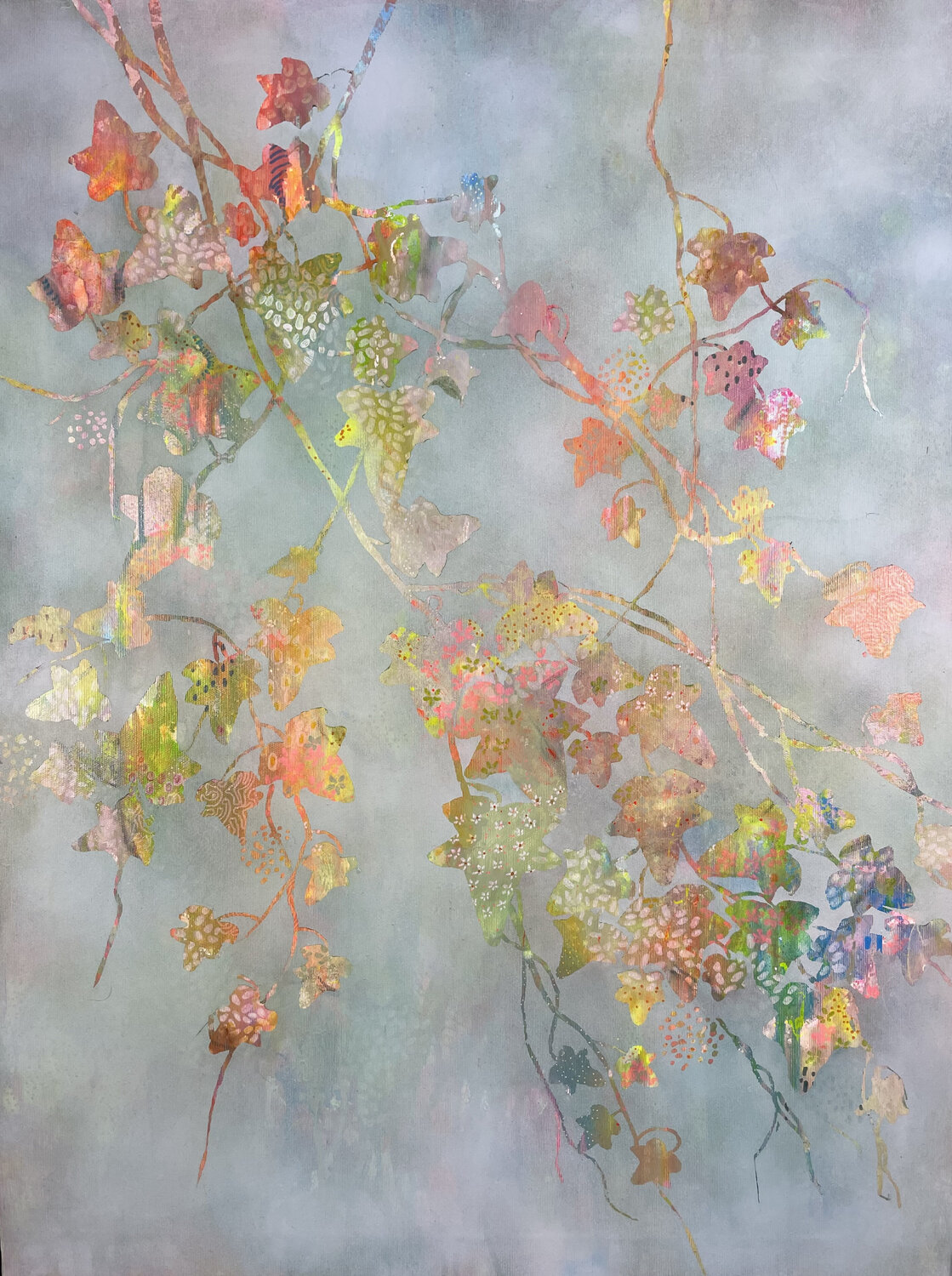 Hidden and Revealed Mona Barbu Original painting for sale