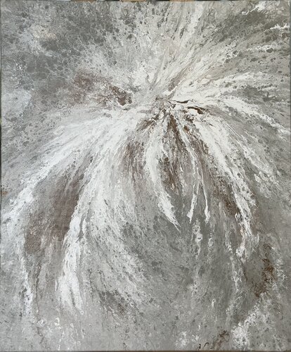 White Lotus by Kseniia Turik, Painting for Sale on Select