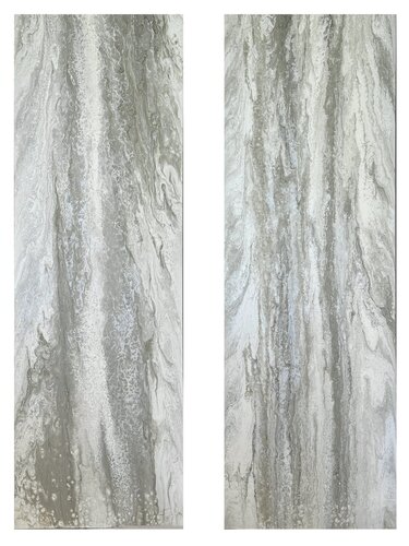 Diptych "Voile" by Kseniia Turik, Painting for Sale on Select